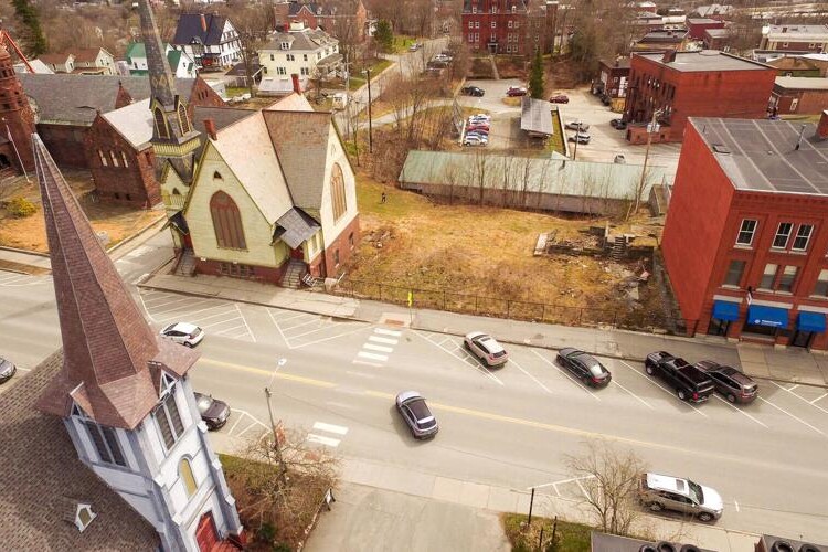 The vacant lot on Main Street